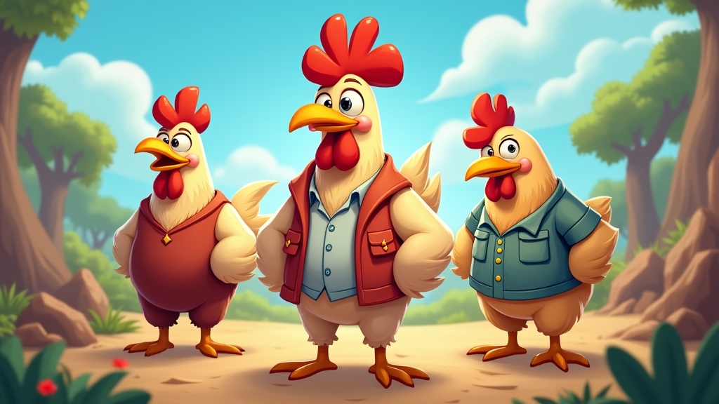 Customized chicken avatars in-game